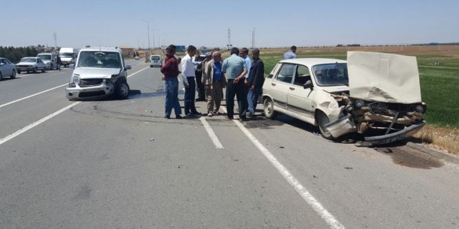 Şanlıurfa’da trafik kazası: 2 yaralı