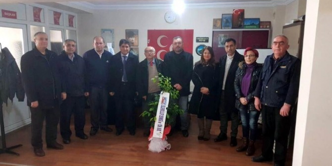 SEL-DER’den Salihli MHP’ye hayırlı olsun ziyareti yapıldı