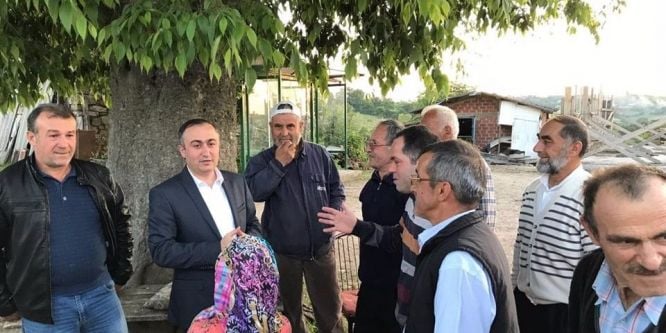 İmamlık yaptığı mahalleyi Kaymakam olarak ziyaret etti