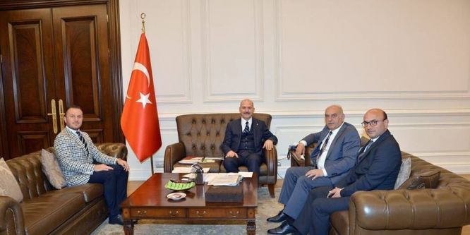 Bakan Soylu’ya ziyaret
