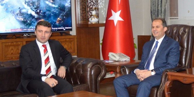 Bakan Yardımcısı Yegin’den Vali Taşyapan’a ziyaret