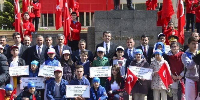 Gümüşhane’de 19 Mayıs kutlaması