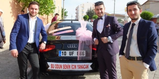 Bigadiçli damada odunlu şaka