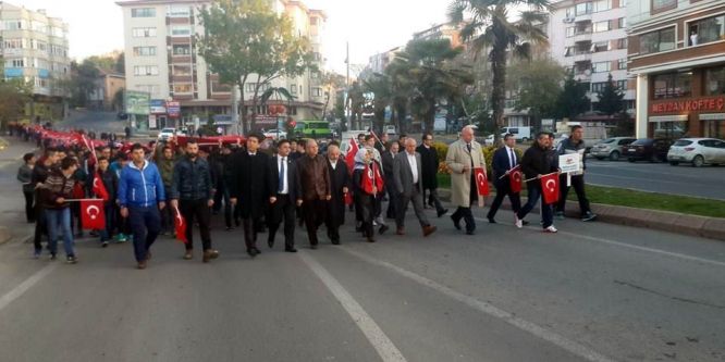 Tekirdağ’da 57. Alay Vefa Yürüyüşü