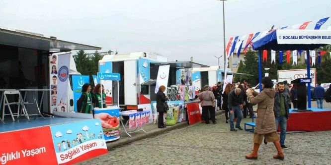 Sekapark’ta sağlık sokağı oluşturuldu