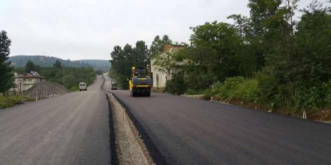 Gölköy’de asfalt seferberliği