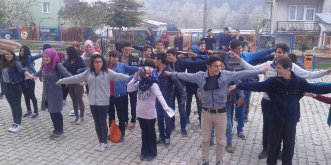 Okulda her sabah spor