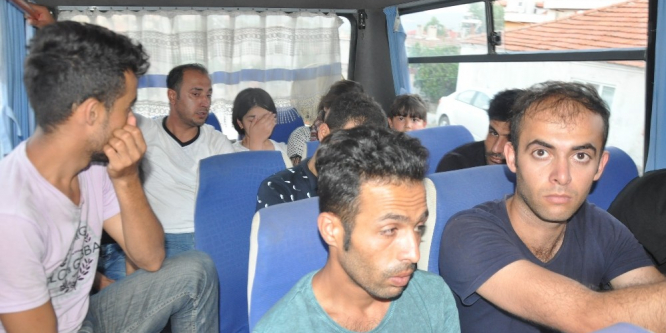 Çanakkale’de 13 kaçak yakalandı