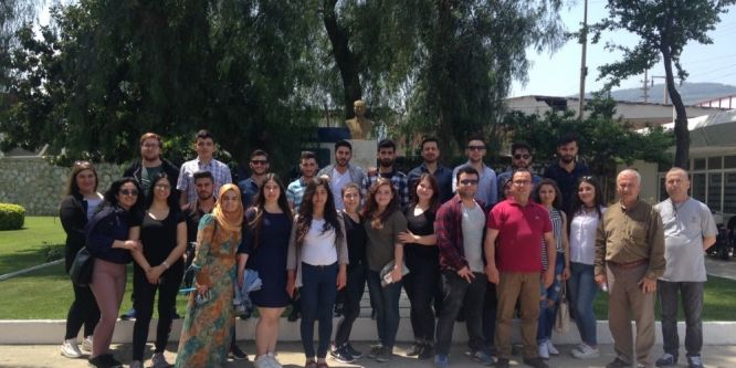 Tekstil programı öğrencileri sektörü yerinde inceledi