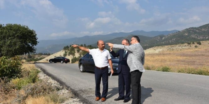 Vali Çeber, yatırımları inceledi