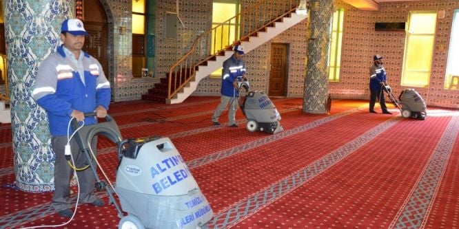 Altındağ camileri Ramazan’a hazır