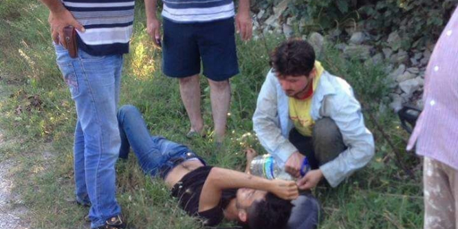 Kocaali’de motosiklet kazası: 1 yaralı