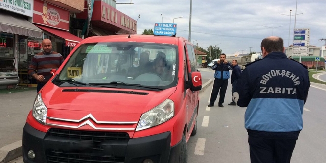 Zabıta’dan toplu taşıma denetimi