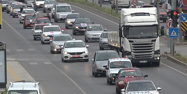 7'li koalisyon kuduracak! Cumhurbaşkanı Erdoğan'a yoğun ilgi: 3 bin araçla karşıladılar