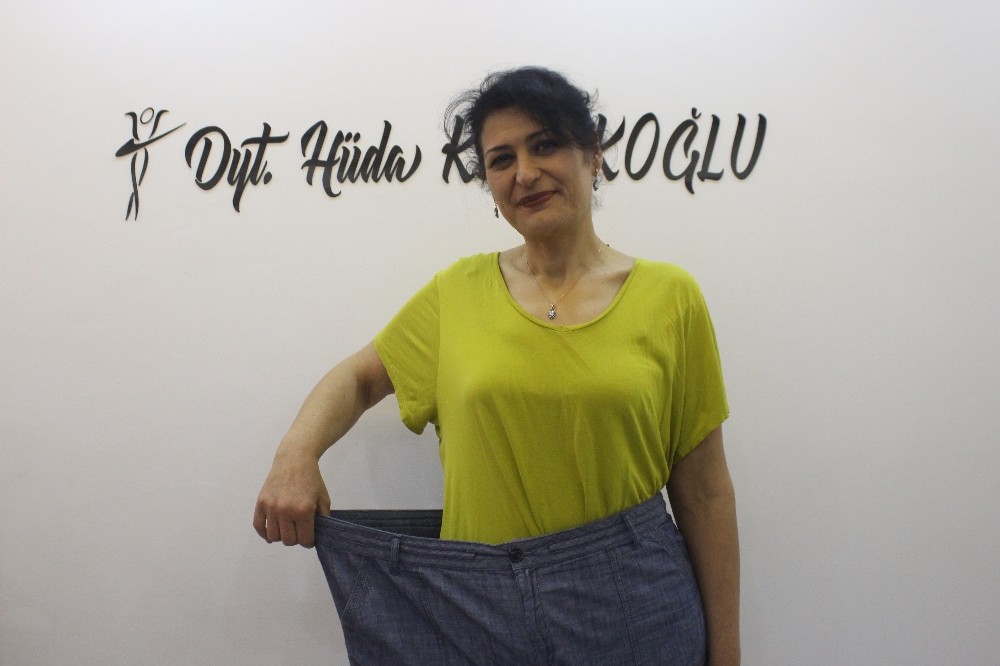 8 ayda 148 margarin kadar yağ yaktı, özlediği kiloya ulaştı 