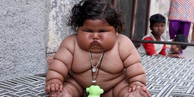 8 aylık ama tam 17 kilo!