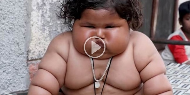 8 aylık bebek 17 kilo ağırlında!