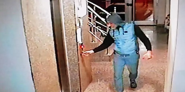 8 katlı apartı ateşe verdi, çıkıp odasına uyudu!