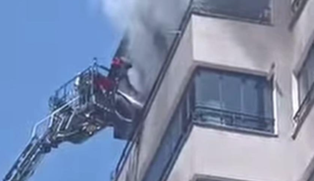 8 katlı binada can pazarı