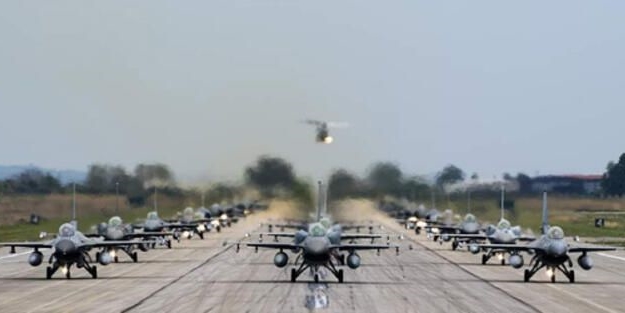 8 ülkenin uçağı Türkiye karşı havalandı! 'Gece hepsine izin verildi'