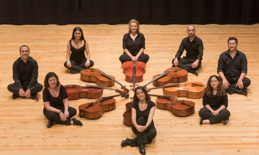 8 viyolonselci ilk kez Bodrum’da 