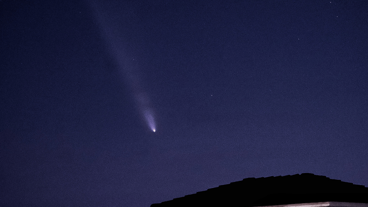 80 bin yılda bir geçiyor! Lüleburgaz'dan görüntülendi!