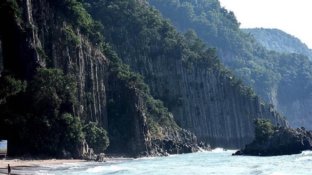 80 milyon yıllık lav sütunları turizme kazandırılıyor