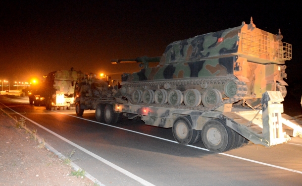 80 saniyede 40 füze atan bataryalar Kilis'te!