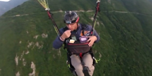 800 metre yükseklikte iftar yaptı