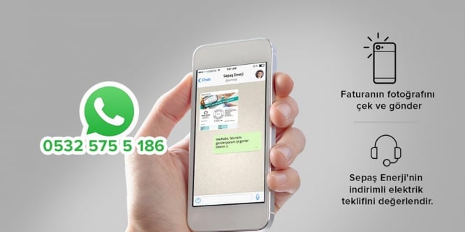 Faturasını WhatsApp’tan gönderene indirim fırsatı