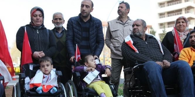 Büyükşehir’den engellilere malzeme yardımı