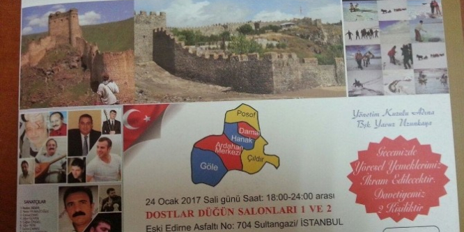 Ardahanlılar İstanbul’da bir araya geliyor