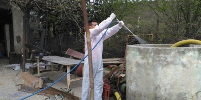 Eyüp’te larva ilaçlama çalışmaları başladı