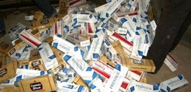 81 Bin Paket Sigara Ele Geçirildi