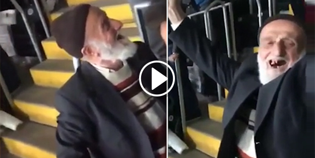 80'lik Beşiktaşlı dedenin gol sevinci