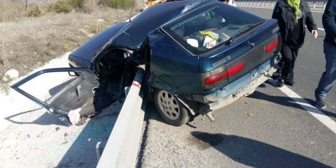 Çankırı’da trafik kazası: 2 yaralı