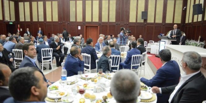 Başkan Edebali Ağrılı muhtarları ağırladı