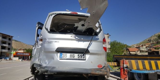 Sivas’ta trafik kazası: 5 yaralı