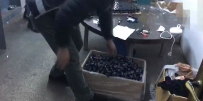 Sahte içki imalathanesine operasyon