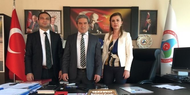 Aslan ve Uçar’dan Çelebi’ye ziyaret