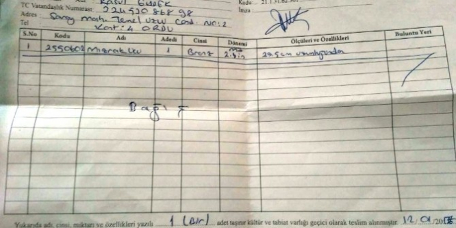 Ordu’da 4 bin yıllık tarihi keşif!