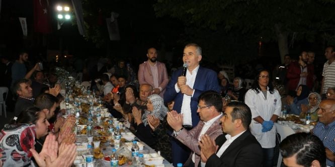 Akkonak’ta iftar bereketi