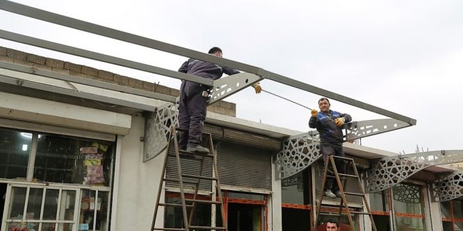 Çevre düzenleme çalışmaları devam ediyor