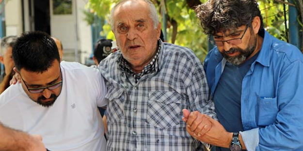 84'lük delikanlı elindeki bıçakla sokak ortasında dehşet saçtı!