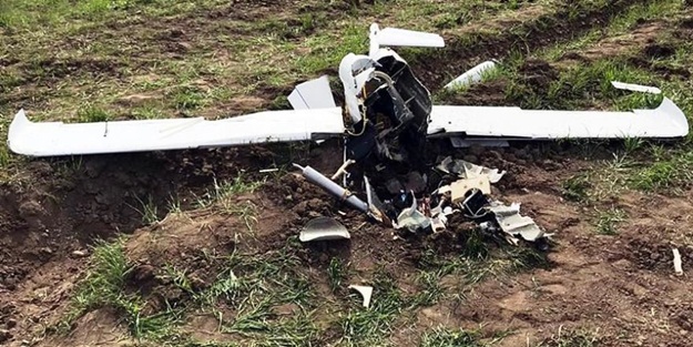 850 metre geçildi! Sınırlarını ihlal eden İHA'yı düşürdüler