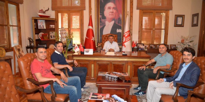 Sağlık-Sen’den Başkan Yağcı’ya ziyaret