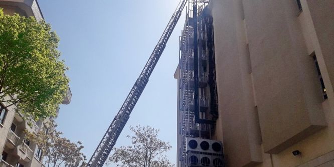 Başkent’te yangın paniği