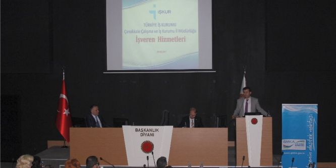 İŞKUR’dan bilgilendirme sunumu