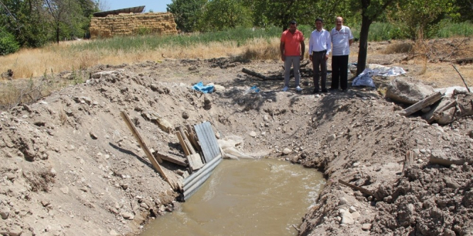 Malatya’da yaşanan sulama suyu sıkıntısı