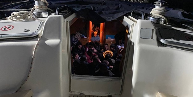 87 düzensiz göçmen yakalandı